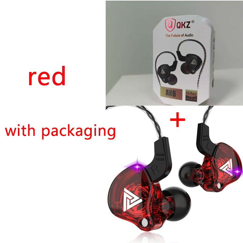 Audífonos QKZ para Juegos con Micrófono, Conector Universal de 3.5mm, Auriculare