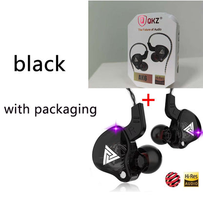 Audífonos QKZ para Juegos con Micrófono, Conector Universal de 3.5mm, Auriculare