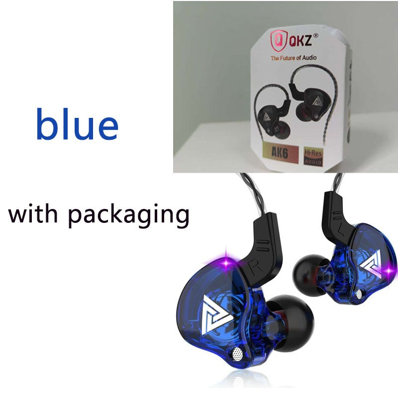 Audífonos QKZ para Juegos con Micrófono, Conector Universal de 3.5mm, Auriculare