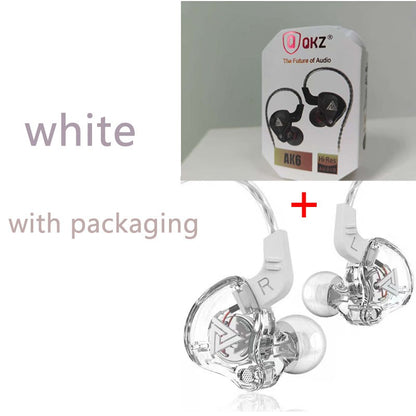 Audífonos QKZ para Juegos con Micrófono, Conector Universal de 3.5mm, Auriculare