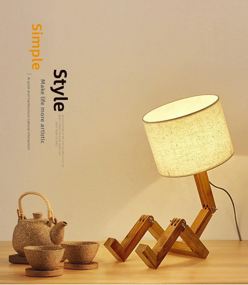Lampara con diseño, soporte, luz tricolor calida y fria
